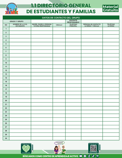 BITÁCORA PARA LA ORGANIZACIÓN Y SEGUIMIENTO PARA LA ATENCIÓN A MADRES Y PADRES DE FAMILIA V3 en PDF
