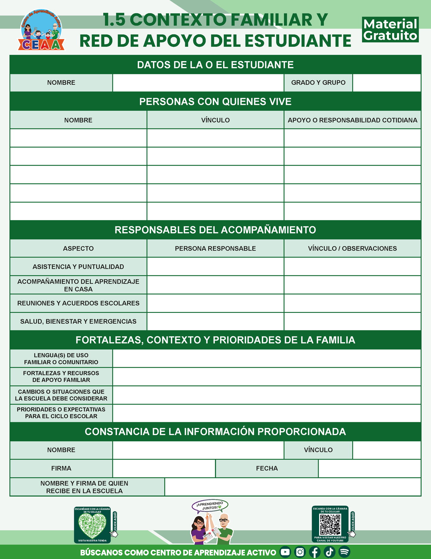 BITÁCORA PARA LA ORGANIZACIÓN Y SEGUIMIENTO PARA LA ATENCIÓN A MADRES Y PADRES DE FAMILIA V3 en PDF