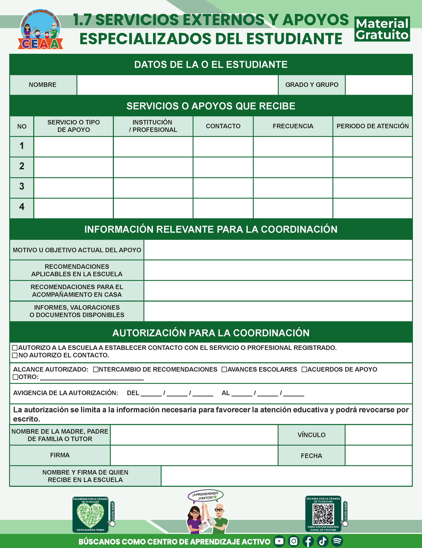 BITÁCORA PARA LA ORGANIZACIÓN Y SEGUIMIENTO PARA LA ATENCIÓN A MADRES Y PADRES DE FAMILIA V3 en PDF