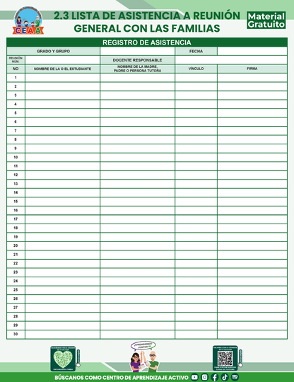 BITÁCORA PARA LA ORGANIZACIÓN Y SEGUIMIENTO PARA LA ATENCIÓN A MADRES Y PADRES DE FAMILIA V3 en PDF