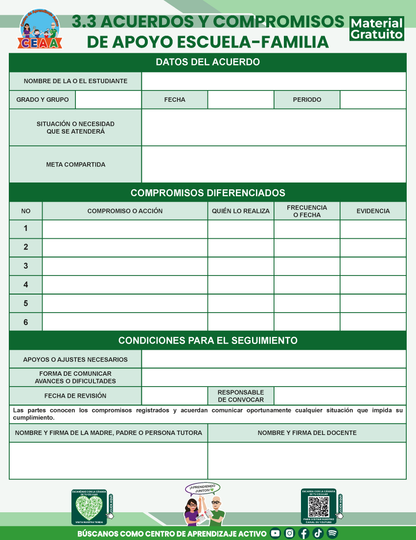 BITÁCORA PARA LA ORGANIZACIÓN Y SEGUIMIENTO PARA LA ATENCIÓN A MADRES Y PADRES DE FAMILIA V3 en PDF