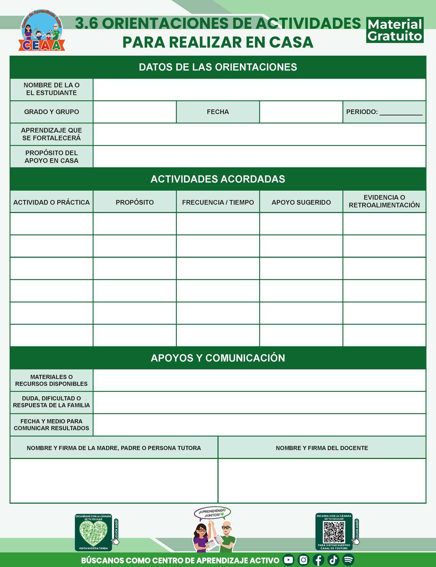 BITÁCORA PARA LA ORGANIZACIÓN Y SEGUIMIENTO PARA LA ATENCIÓN A MADRES Y PADRES DE FAMILIA V3 en PDF