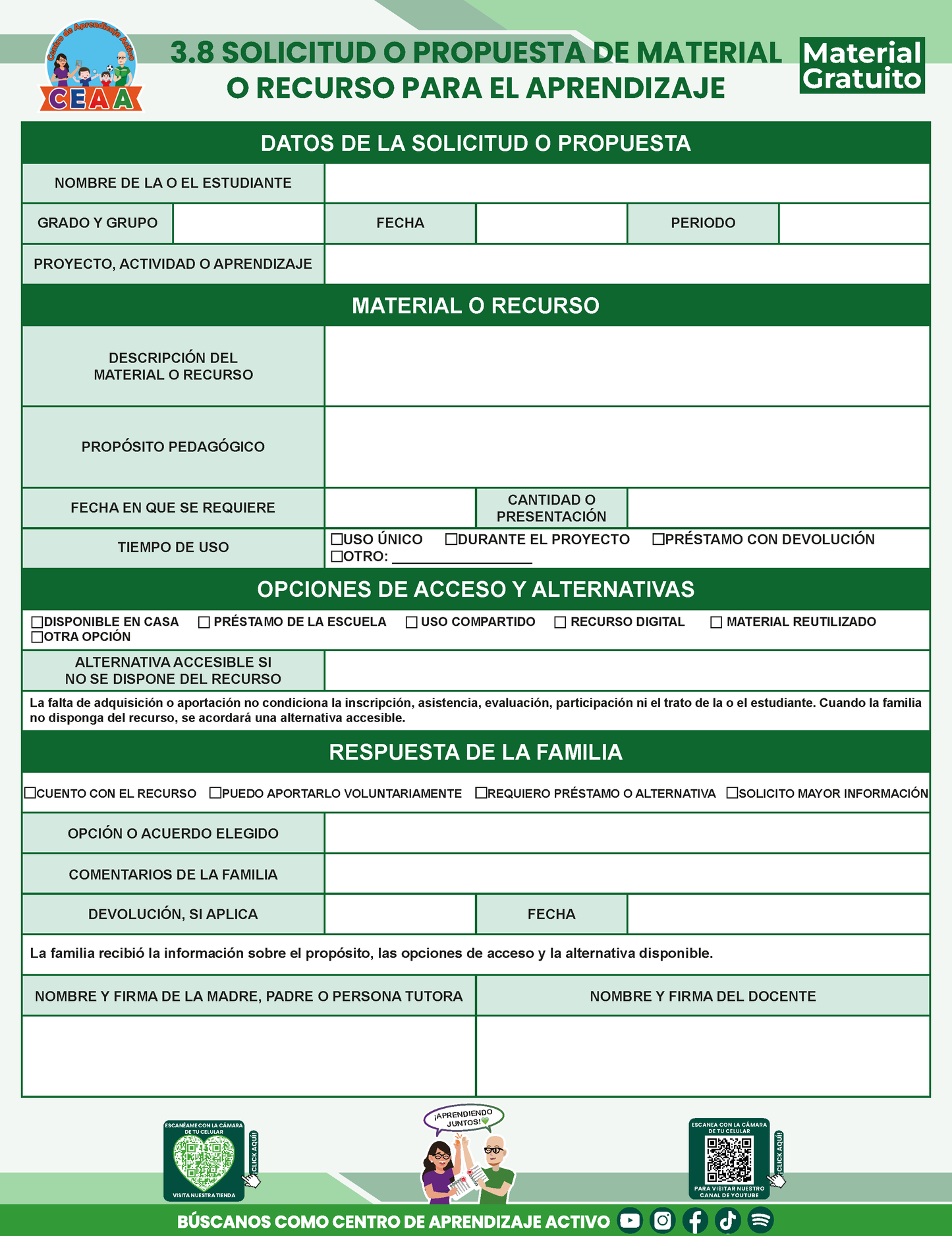 BITÁCORA PARA LA ORGANIZACIÓN Y SEGUIMIENTO PARA LA ATENCIÓN A MADRES Y PADRES DE FAMILIA V3 en PDF