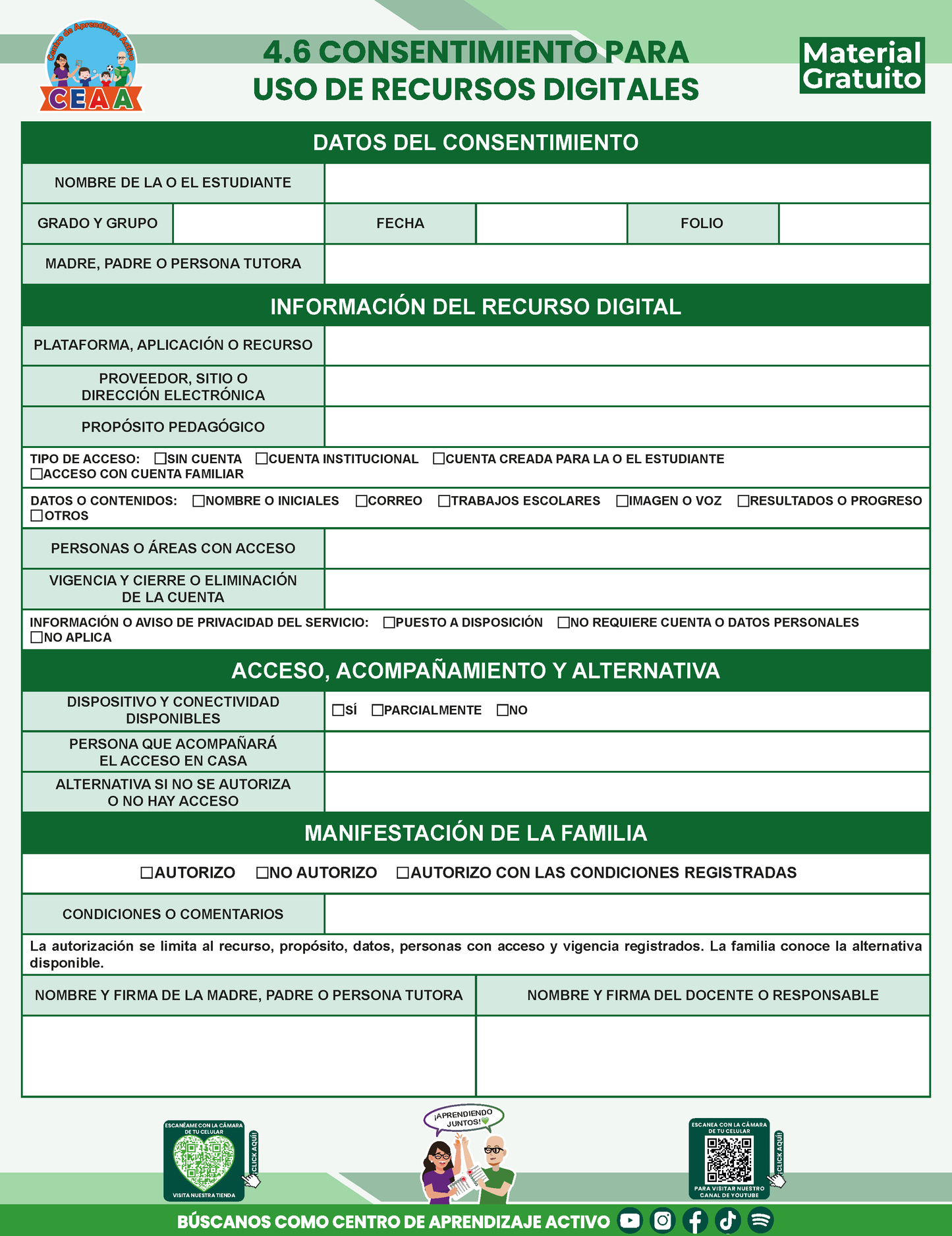 BITÁCORA PARA LA ORGANIZACIÓN Y SEGUIMIENTO PARA LA ATENCIÓN A MADRES Y PADRES DE FAMILIA V3 en PDF