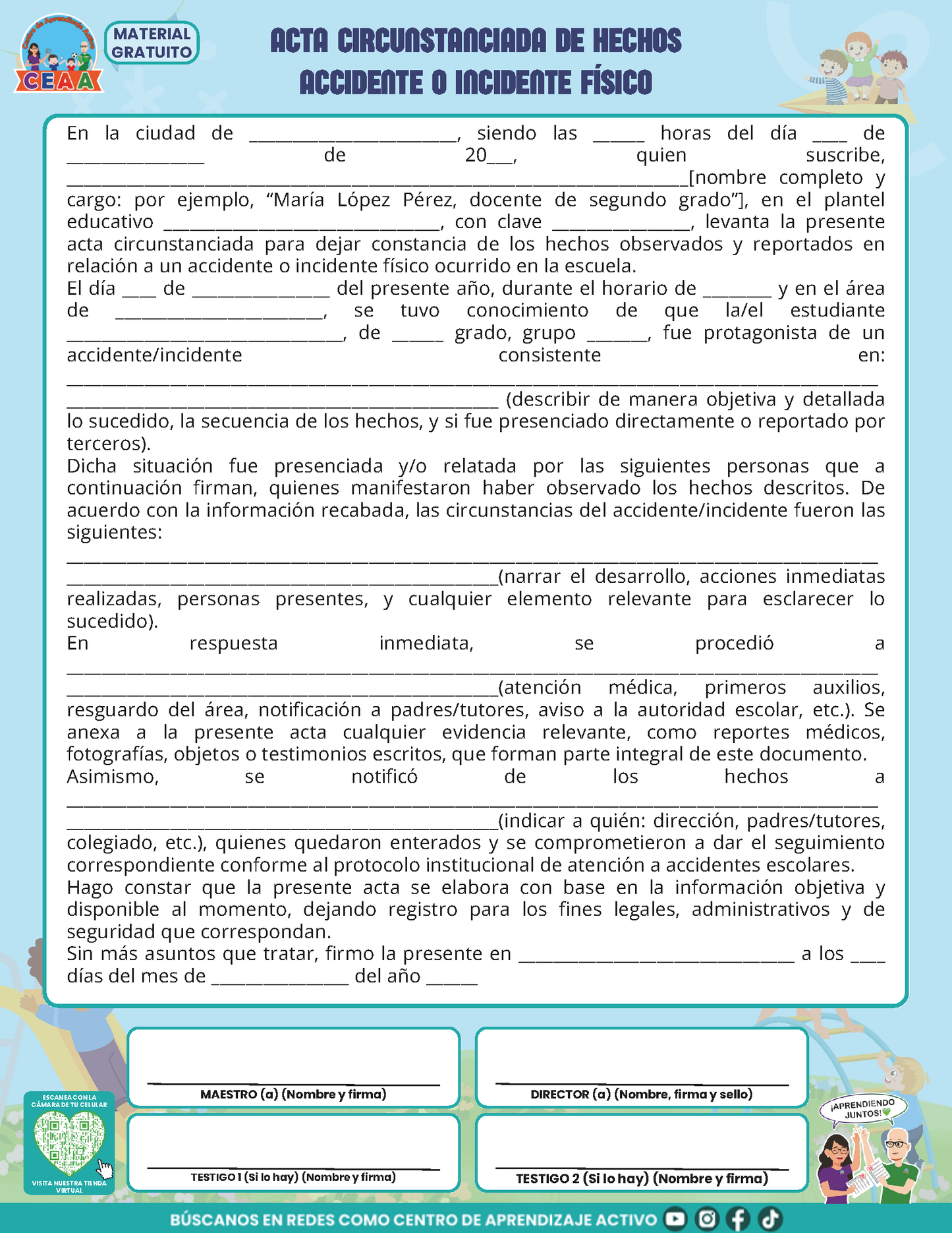 Bitácora Para la Prevención. Registro y Atención de Incidentes y Acoso Escolar Versión 1