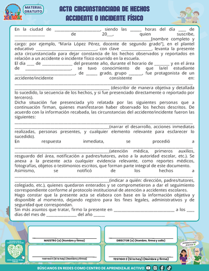 Bitácora Para la Prevención. Registro y Atención de Incidentes y Acoso Escolar Versión 1