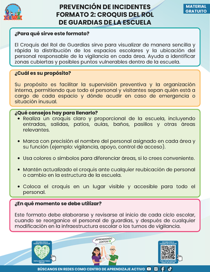 BITÁCORA PARA LA PREVENCIÓN, REGISTRO Y ATENCIÓN DE INCIDENCIAS Y ACOSO ESCOLAR en PDF Versión 2