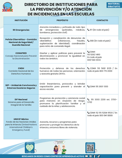 BITÁCORA PARA LA PREVENCIÓN, REGISTRO Y ATENCIÓN DE INCIDENCIAS Y ACOSO ESCOLAR en PDF Versión 2