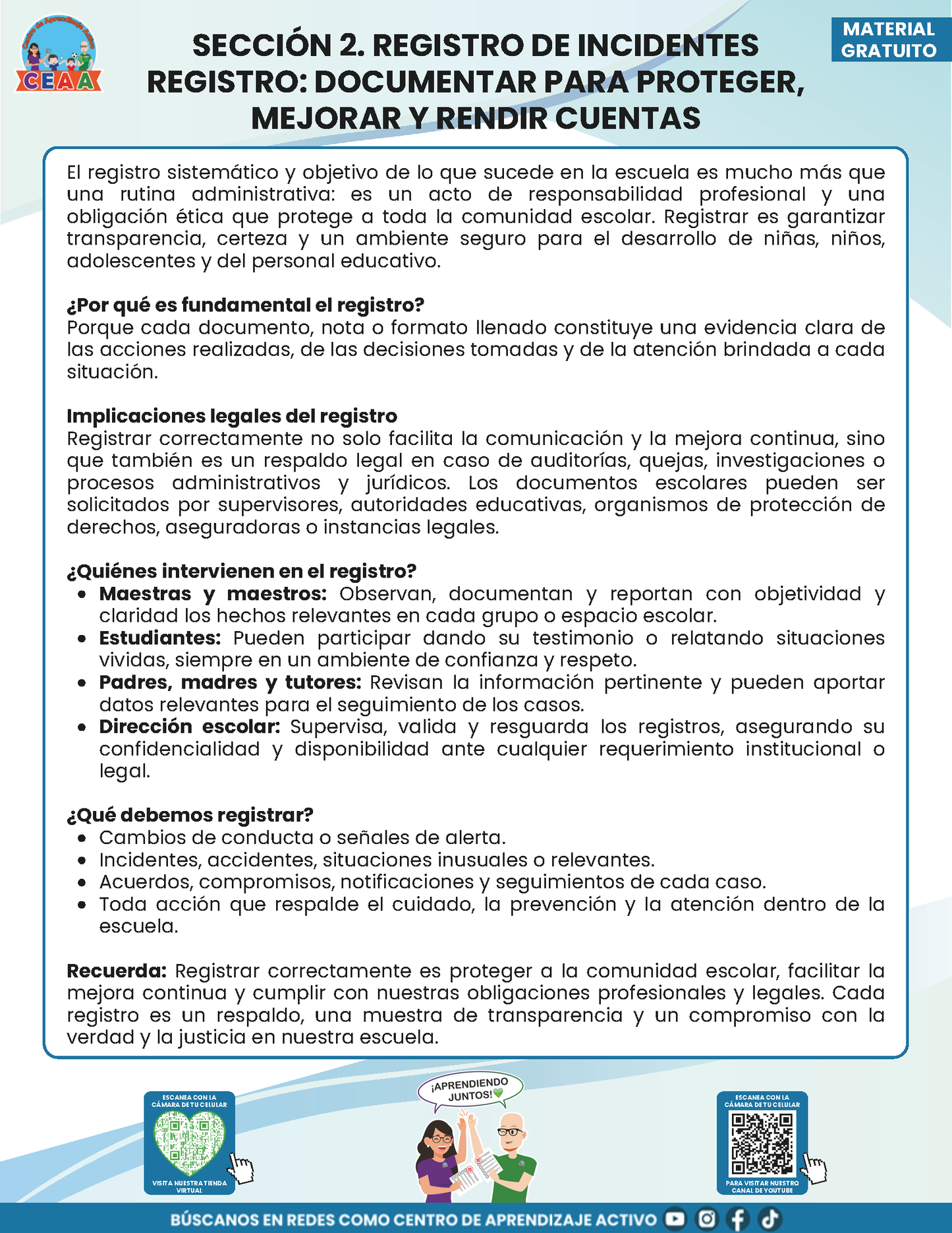 BITÁCORA PARA LA PREVENCIÓN, REGISTRO Y ATENCIÓN DE INCIDENCIAS Y ACOSO ESCOLAR en PDF Versión 2