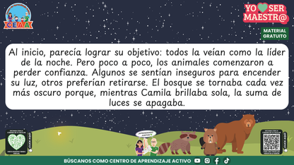 Historias para Maestros - CAMILA, LA LUCIÉRNAGA QUE APRENDIÓ A HACER BRILLAR A LOS DEMÁS en PDF