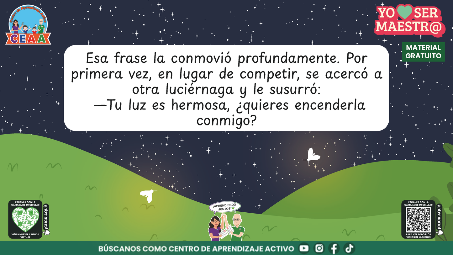 Historias para Maestros - CAMILA, LA LUCIÉRNAGA QUE APRENDIÓ A HACER BRILLAR A LOS DEMÁS en PDF