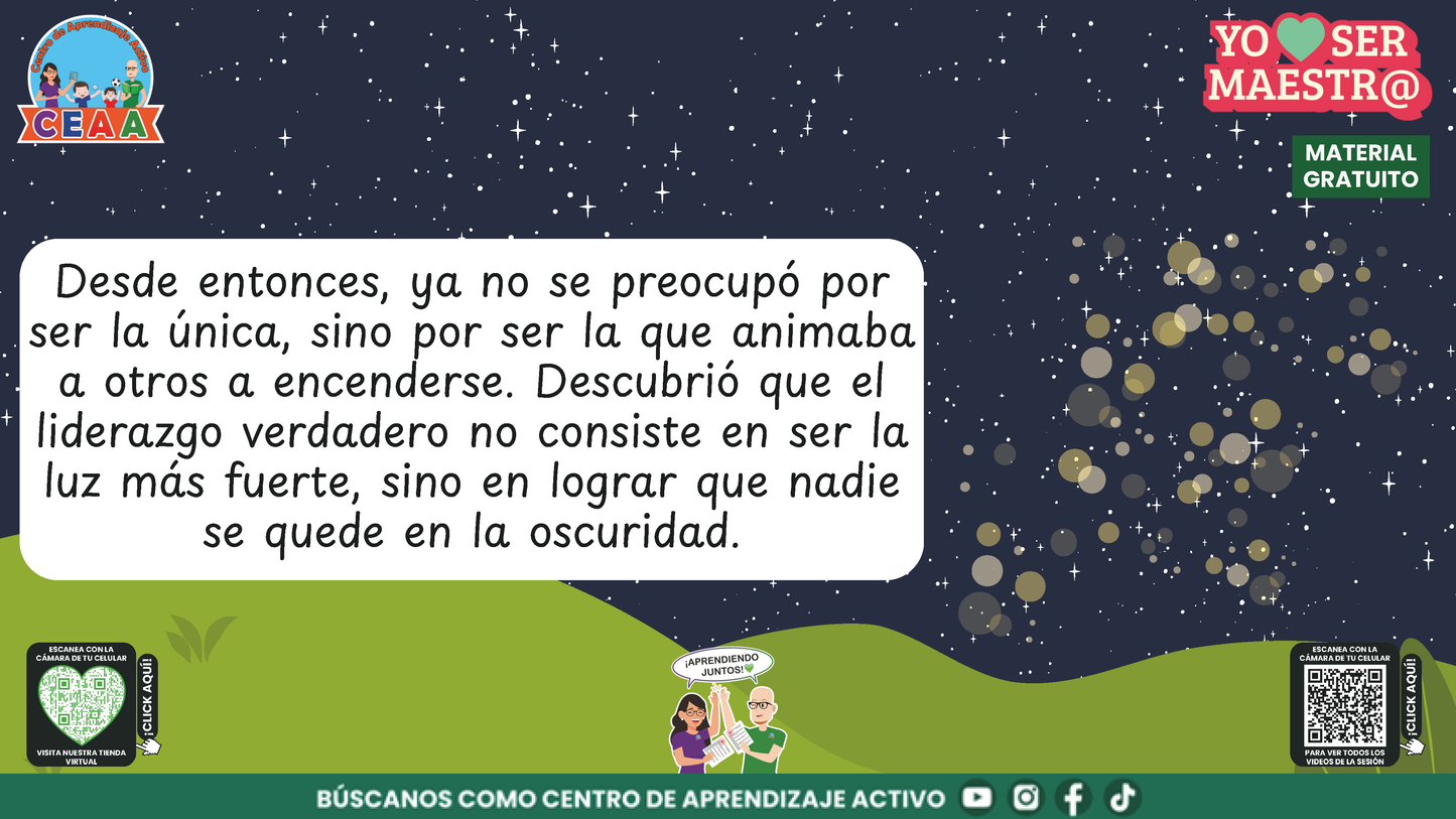Historias para Maestros - CAMILA, LA LUCIÉRNAGA QUE APRENDIÓ A HACER BRILLAR A LOS DEMÁS en PDF