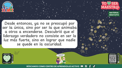 Historias para Maestros - CAMILA, LA LUCIÉRNAGA QUE APRENDIÓ A HACER BRILLAR A LOS DEMÁS en PDF