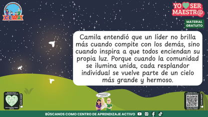 Historias para Maestros - CAMILA, LA LUCIÉRNAGA QUE APRENDIÓ A HACER BRILLAR A LOS DEMÁS en PDF