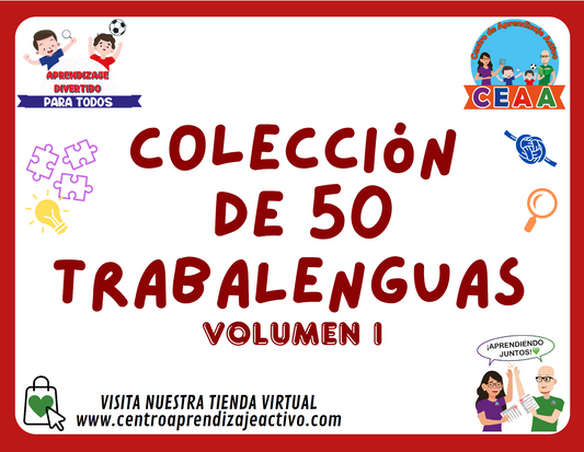 Colección 50 trabalenguas Volumen 1