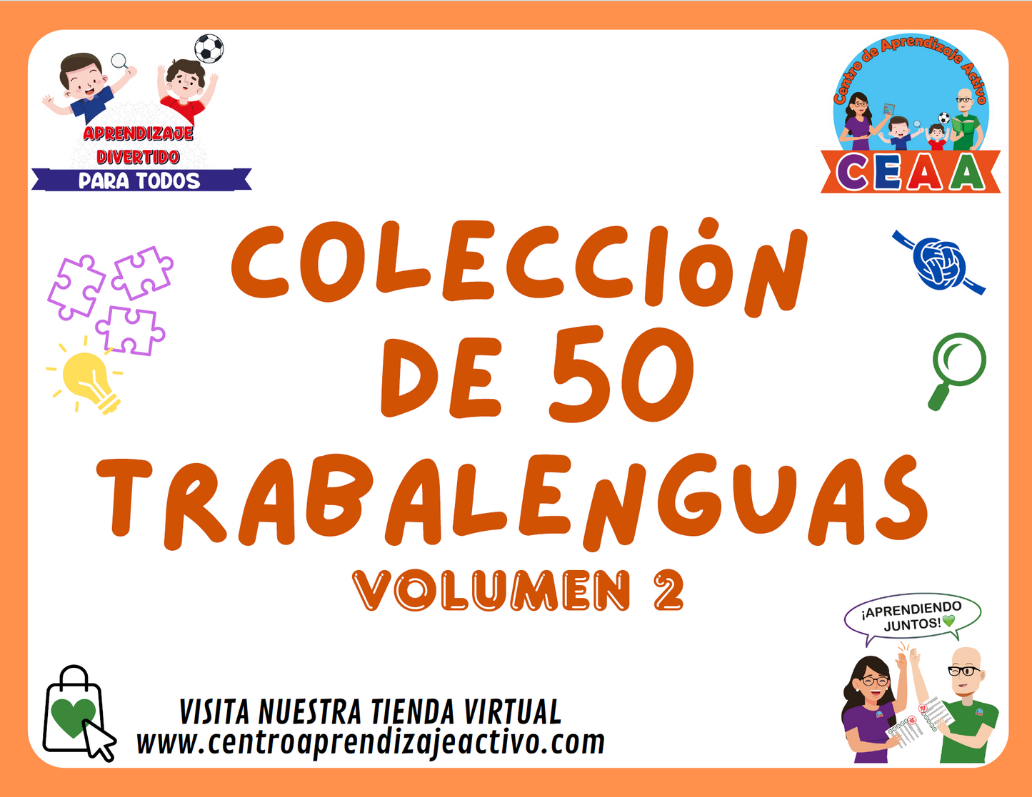 Colección de 50 Trabalenguas Volumen 2