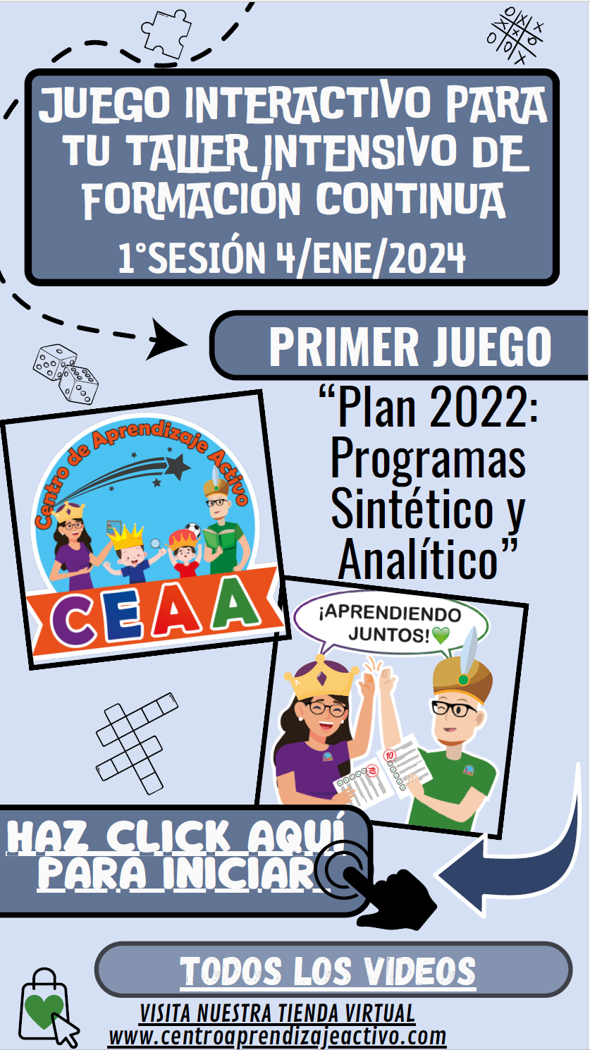 SESIÓN 1 Taller Intensivo 3 Juegos Interactivos Enero 2024 Centro de