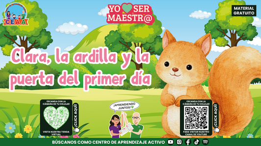 Historias para Maestros - Clara, la ardilla y la puerta del primer día en PDF