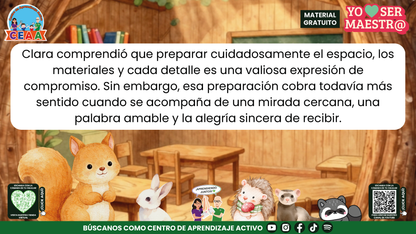 Historias para Maestros - Clara, la ardilla y la puerta del primer día en PDF