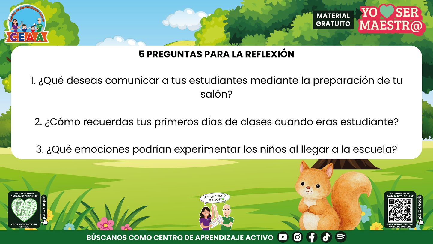 Historias para Maestros - Clara, la ardilla y la puerta del primer día en PDF