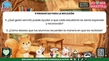 Historias para Maestros - Clara, la ardilla y la puerta del primer día en PDF