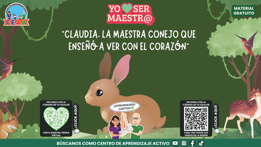 Historias para Maestros - CLAUDIA, LA MAESTRA CONEJO QUE ENSEÑÓ A VER CON EL CORAZÓN en PDF