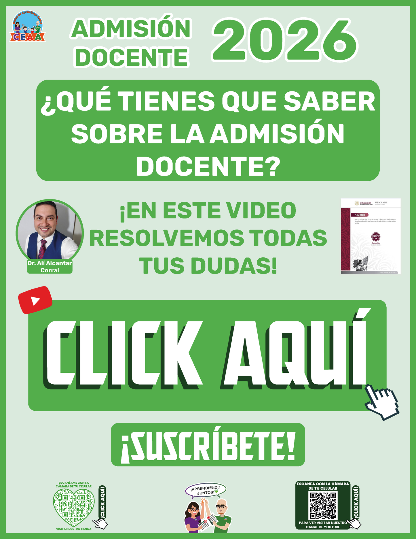 Cuadernillo Admisión Docente Educación Básica 2026