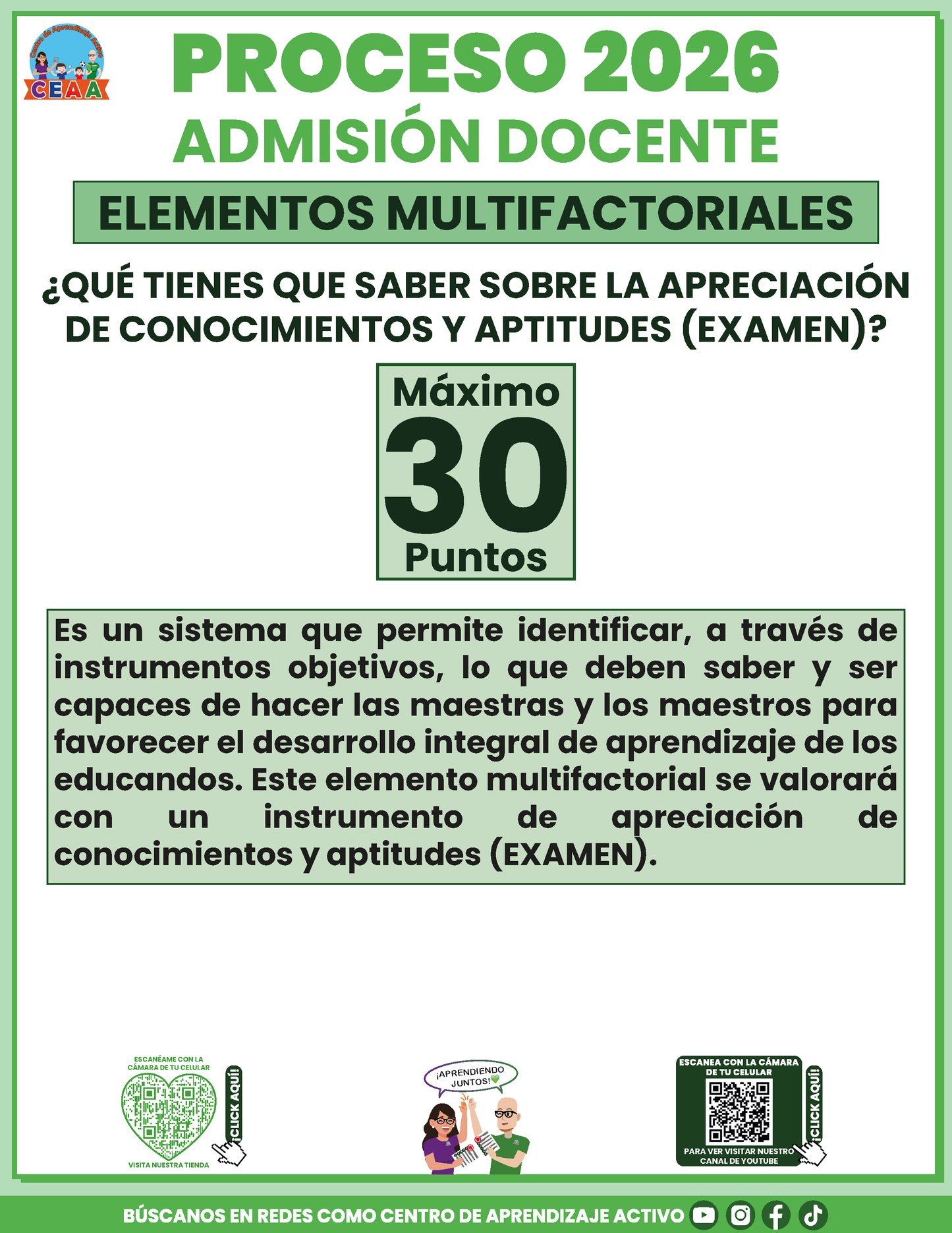 Cuadernillo Admisión Docente Educación Básica 2026