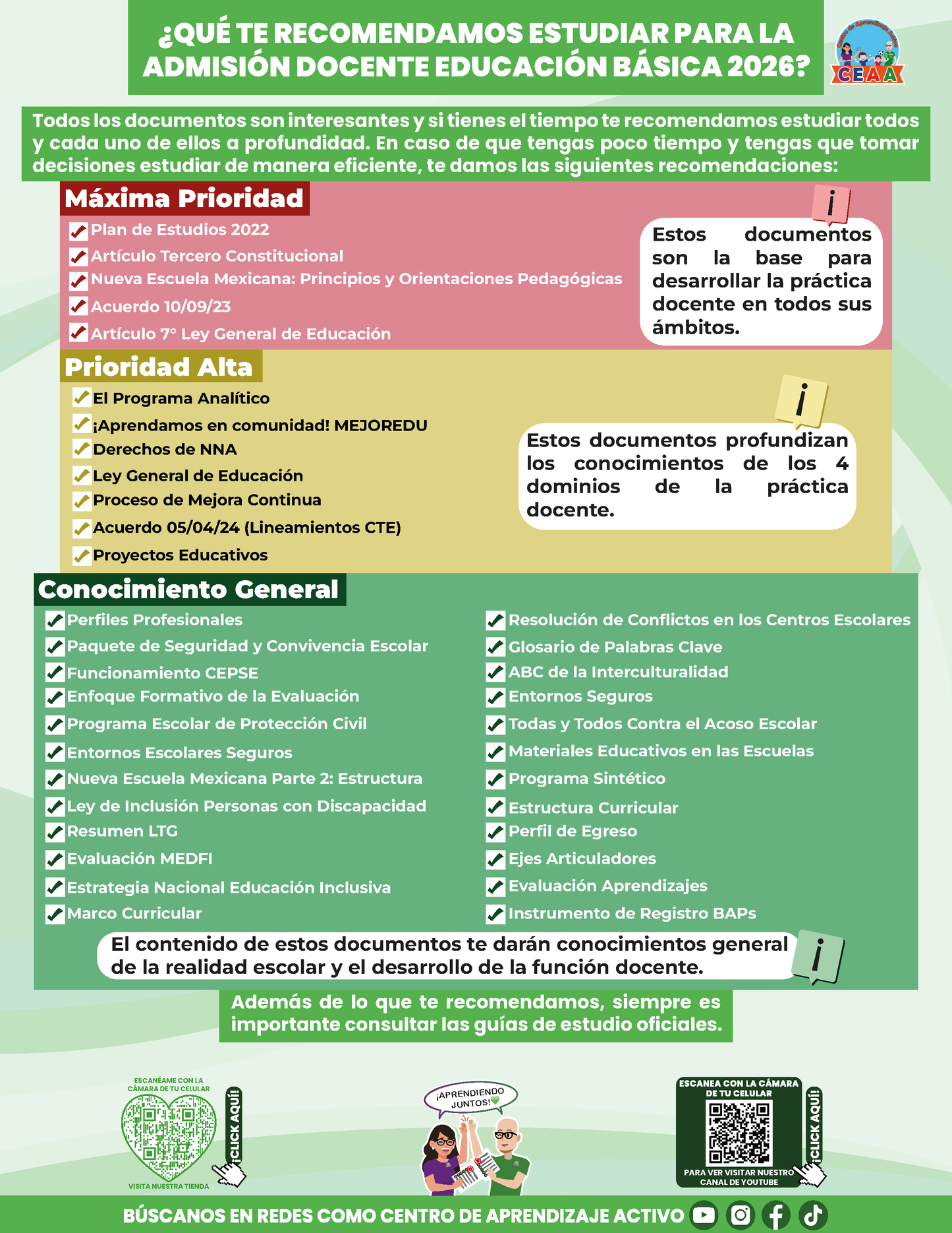 Cuadernillo Admisión Docente Educación Básica 2026
