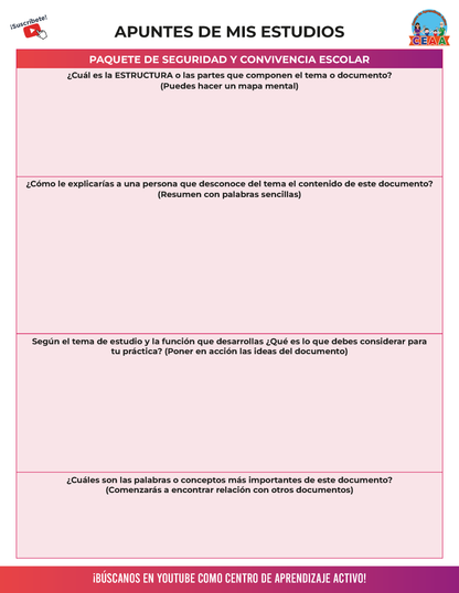 Cuadernillo Admisión Docente Educación Básica 2026