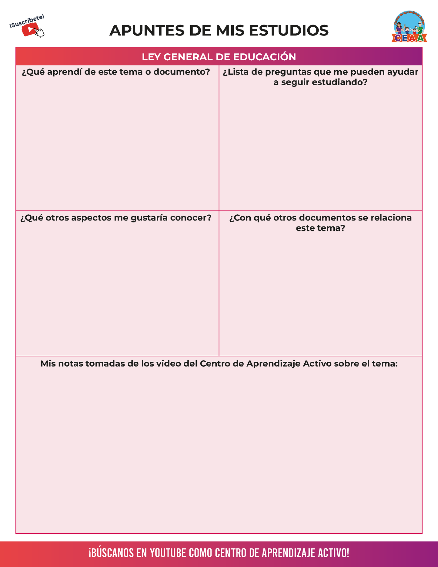 Cuadernillo Horas Adicionales Educación Básica 2026