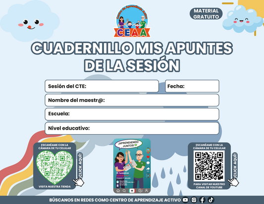 Cuadernillo Mis Apuntes de la Sesión CTE Fase Intensiva Sesión 4