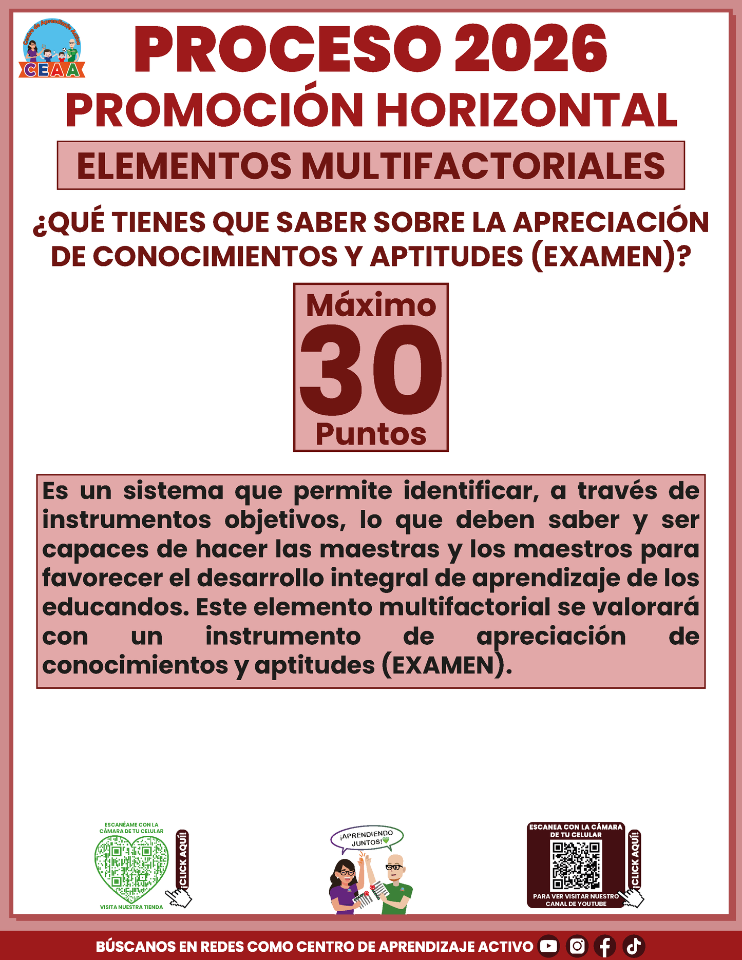 Cuadernillo Promoción Horizontal Educación Básica 2026