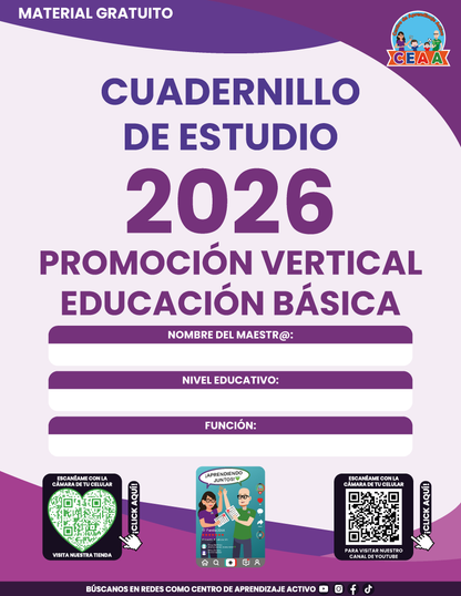 Cuadernillo Promoción Vertical Educación Básica 2026