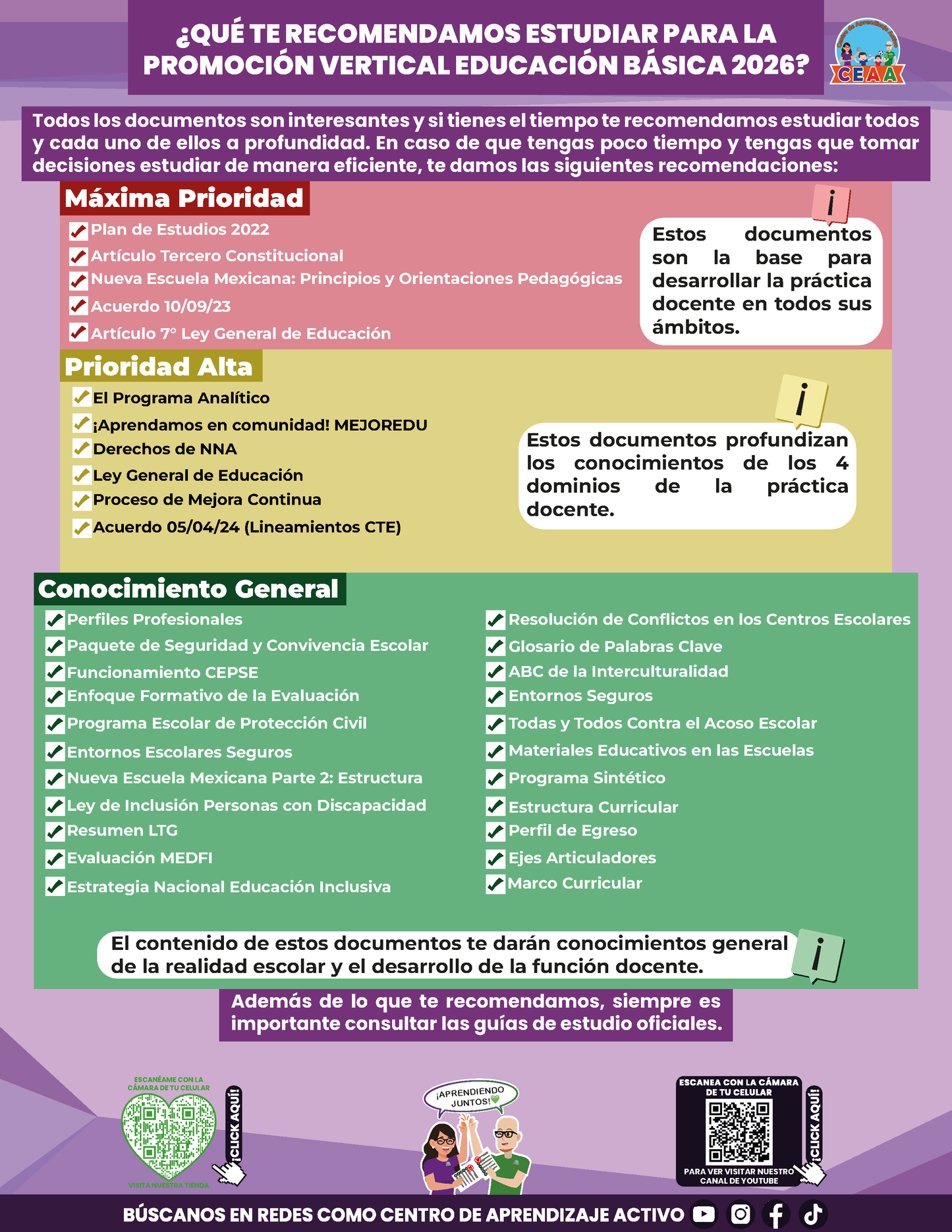 Cuadernillo Promoción Vertical Educación Básica 2026