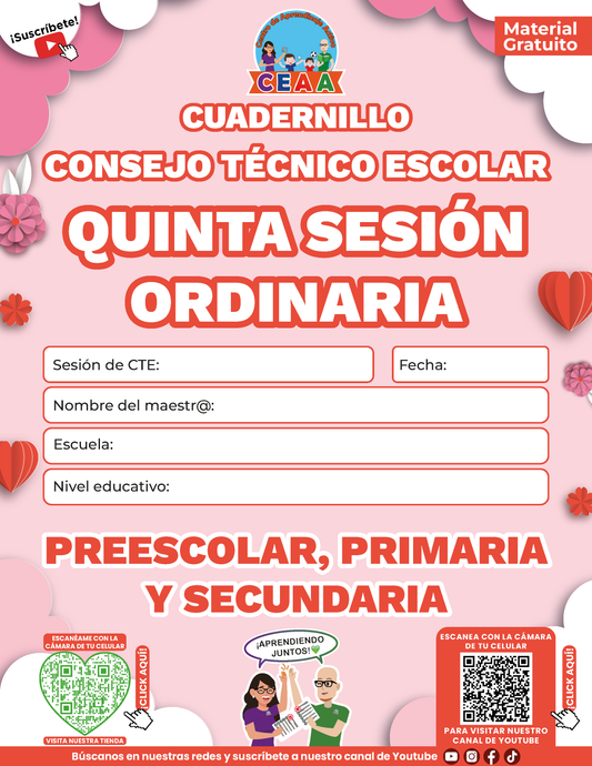 Cuadernillo CTE Quinta Sesión Febrero 2025
