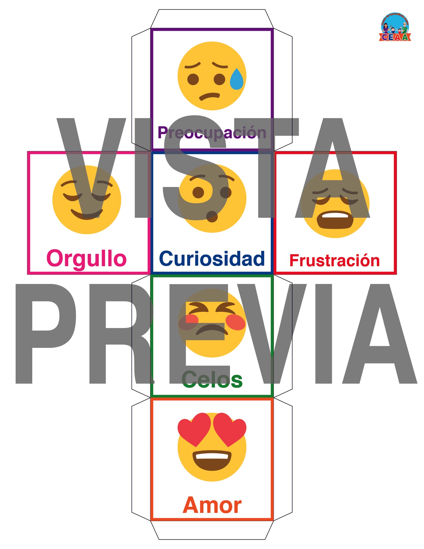 Cubos de las emociones