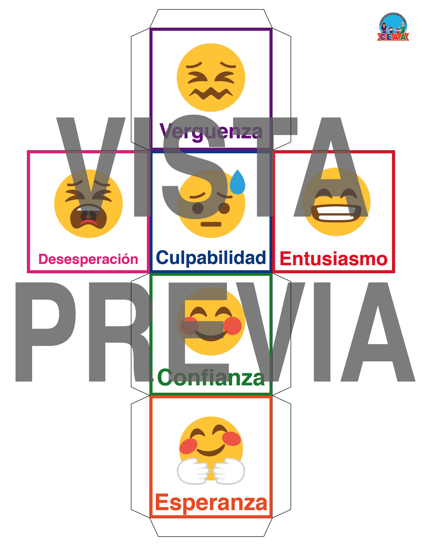 Cubos de las emociones