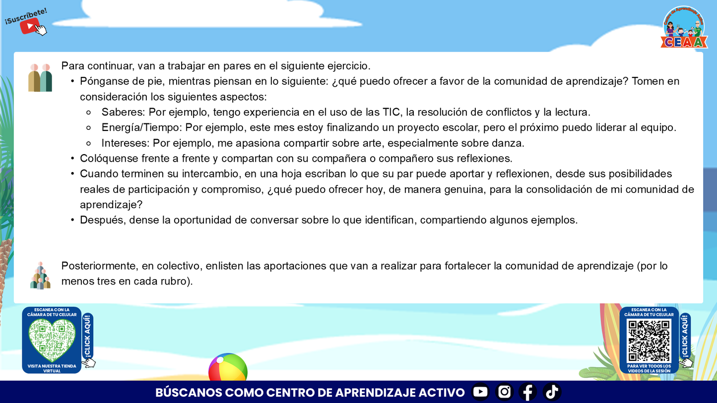 Presentación Taller Intensivo Sesión 1 Espacios 3 y 4 Julio 2026 editable en PowerPoint
