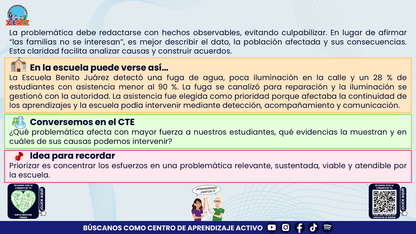 Resumen: NUESTRO PROGRAMA DE MEJORA CONTINUA: ¿CÓMO INICIAMOS SIN PARTIR DE CERO?  Editable en PowerPoint