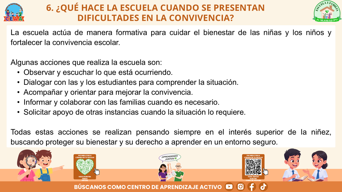 ESCUELA Y FAMILIA: ¿POR QUÉ SON IMPORTANTES LOS ACUERDOS DE CONVIVENCIA PARA EL APRENDIZAJE DE MIS HIJOS? (Editable en PowerPoint)