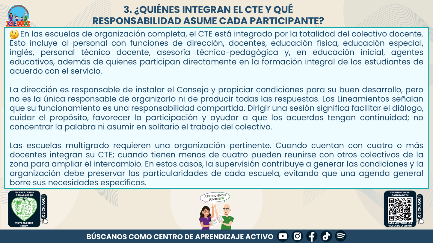 RESUMEN Y ACOMPAÑAMIENTO DOCENTE TEMA: EL CTE COMO COMUNIDAD DE APRENDIZAJE UNA RUTA PARA DIALOGAR, APRENDER Y TOMAR DECISIONES EN COLECTIVO Editable en PowerPoint