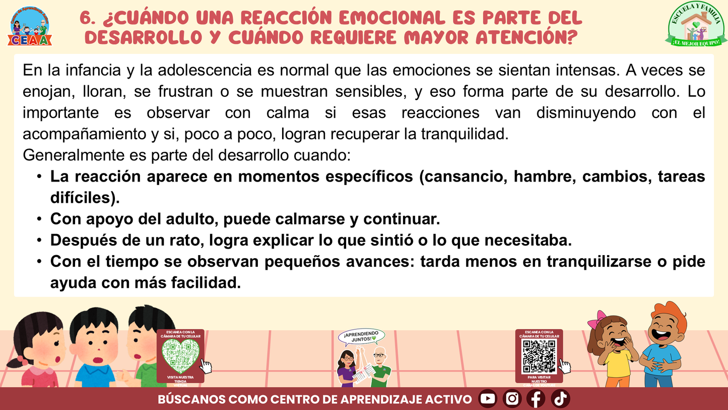 ESCUELA Y FAMILIA: ¿Cómo enseñar a nuestras hijas e hijos a expresar asertivamente y gestionar sus emociones? Editable en PowerPoint
