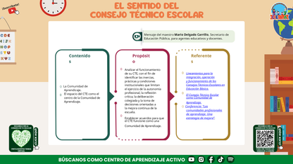 Presentación CTE Fase Intensiva Tema 1: El sentido del Consejo Técnico Escolar Editable en PowerPoint