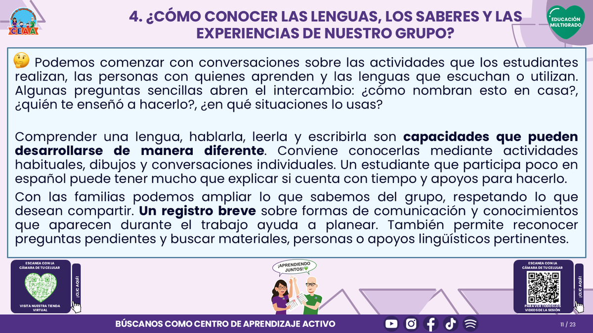 Resumen CTE del Tema 2 Educación Multigrado: INTERCULTURALIDAD CRÍTICA, LENGUAS Y SABERES ¿CÓMO APRENDER DESDE LA DIVERSIDAD DE NUESTRA COMUNIDAD EN EL AULA? editable en PowerPoint