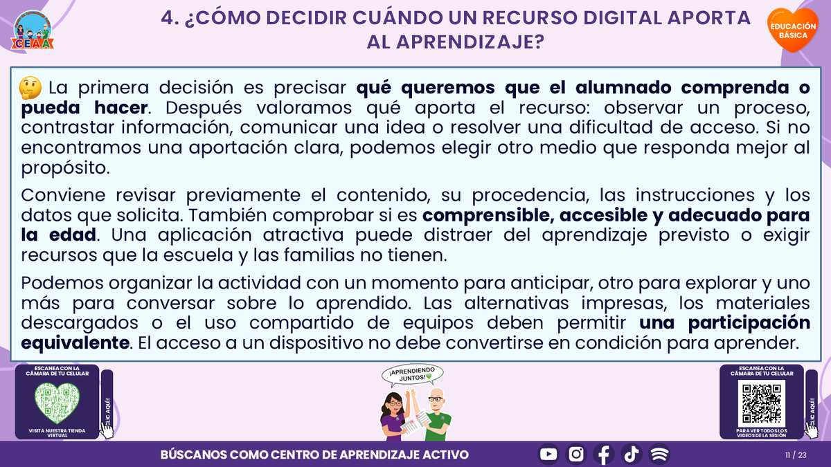 Resumen CTE del Tema 4 Educación Básica: PANTALLAS, REDES SOCIALES E INTELIGENCIA ARTIFICIAL ¿CÓMO ACOMPAÑAR UN USO CRÍTICO, SEGURO Y CON SENTIDO PARA APRENDER? editable en PowerPoint
