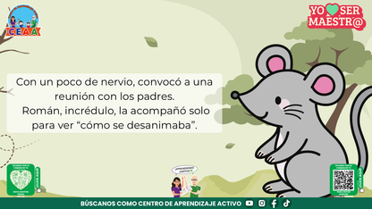 Historias para Maestros Multigrado - LA RATONCITA QUE MOVIÓ MONTAÑAS (Editable en PowerPoint)