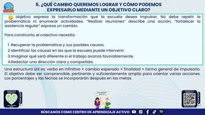 Resumen: NUESTRO PROGRAMA DE MEJORA CONTINUA: ¿CÓMO INICIAMOS SIN PARTIR DE CERO?  Editable en PowerPoint