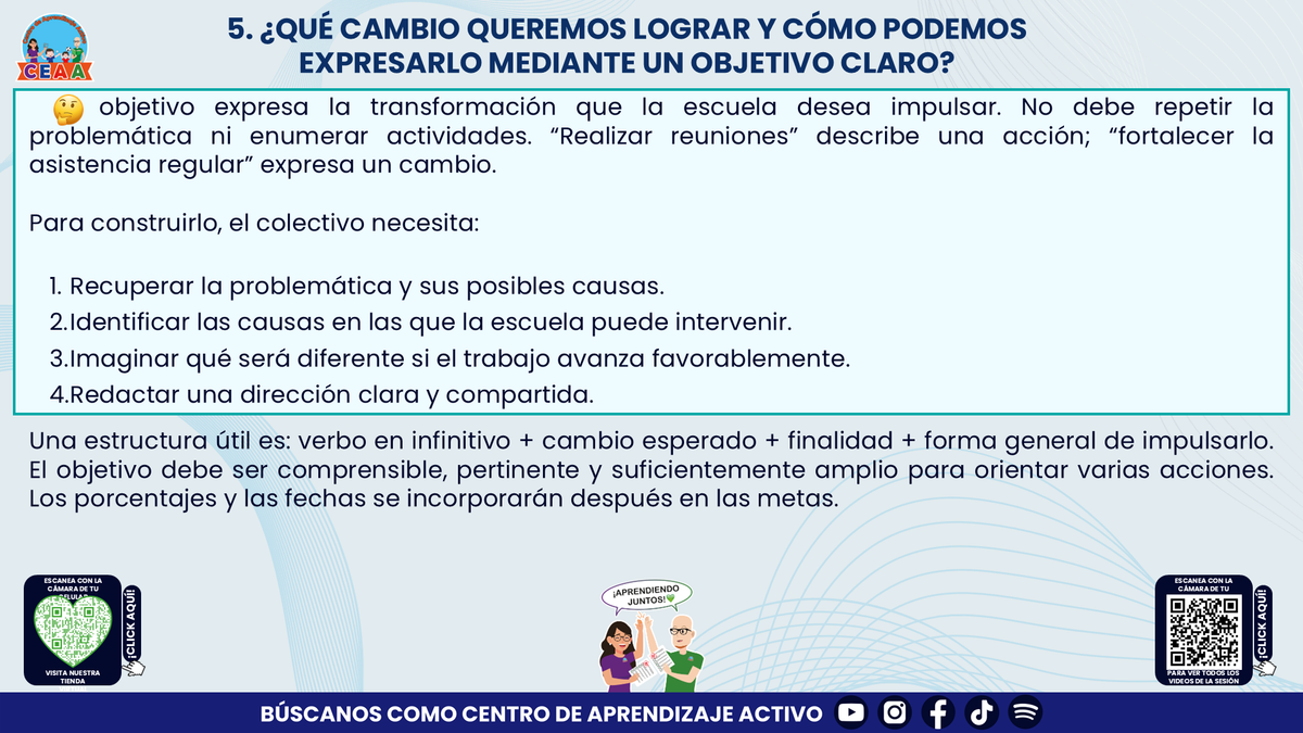 Resumen: NUESTRO PROGRAMA DE MEJORA CONTINUA: ¿CÓMO INICIAMOS SIN PARTIR DE CERO?  Editable en PowerPoint