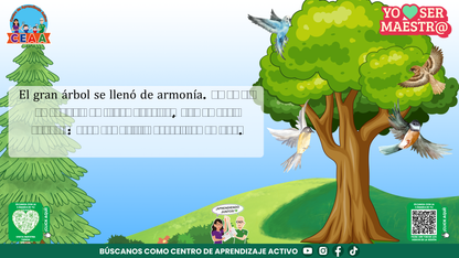 Historias para Maestros Multigrado - LAS VOCES DEL MISMO ÁRBOL Editable en PowerPoint)
